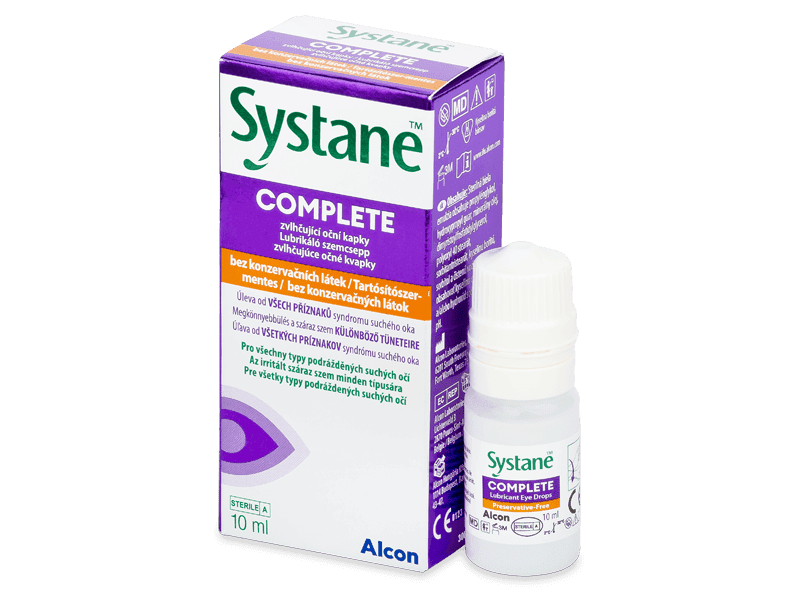 Systane Complete sin Conservantes Gotas Oftálmicas 10 ml
