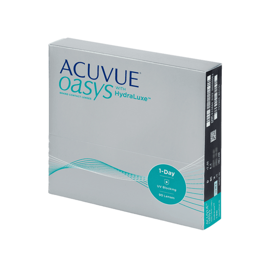 ACUVUE OASYS 1 DAY DIARIA CON TECNOLOGÍA HYDRALUXE PACK DE 90