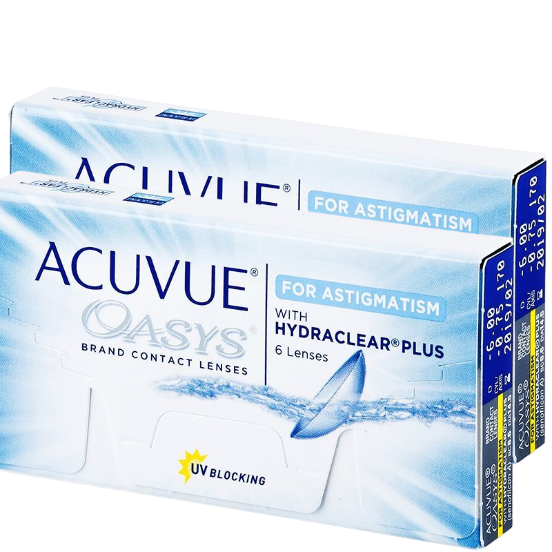 ACUVUE OASYS QUINCENAL PARA ASTIGMATISMO PACK DE 12 (6 MESES)