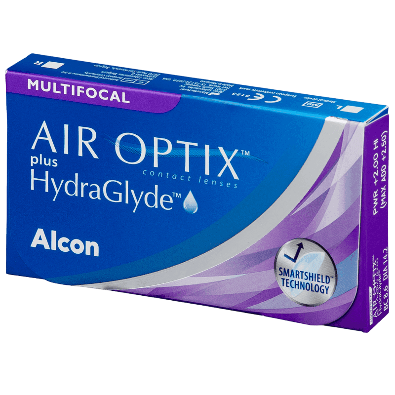 ALCON AIR OPTIX HYDRAGLYDE MULTIFOCAL PACK DE 3