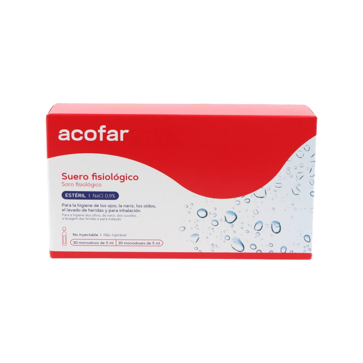 Acofar Suero Fisiológico Monodosis 30uds