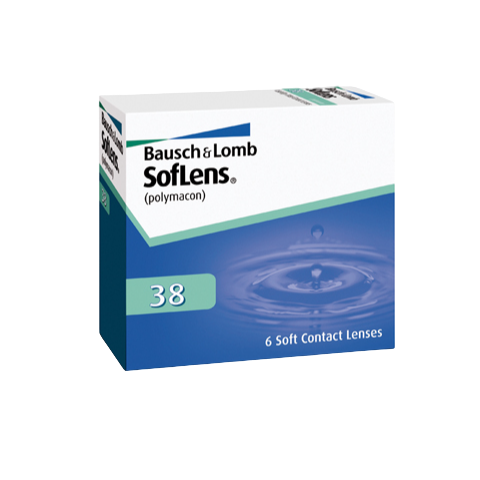 BAUSCH&LOMB SOFLENS 38 PACK DE 6