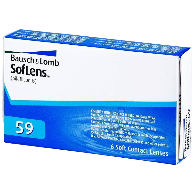 BAUSCH&LOMB SOFLENS 59 PACK DE 6