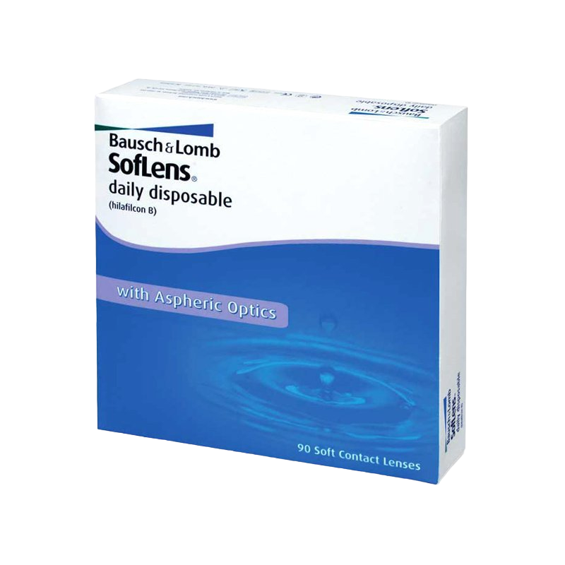 BAUSCH&LOMB SOFLENS DAILY DISPOSABLE 90 UNIDADES