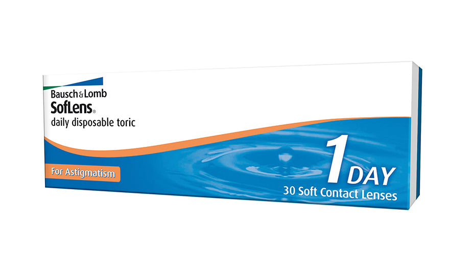 BAUSCH&LOMB SOFLENS DAILY DISPOSABLE PARA ASTIGMATISMO PACK DE 30