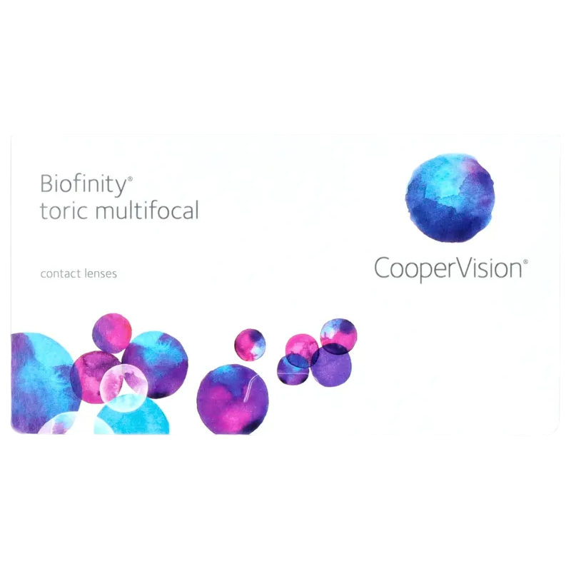 COOPERVISION BIOFINITY TÓRICA MULTIFOCAL PACK DE 3