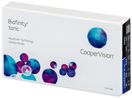 COOPERVISION BIOFINITY TÓRICA PACK DE 6