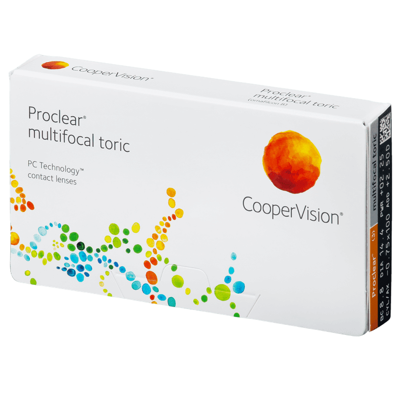 COOPERVISION PROCLEAR MULTIFOCAL TÓRICA PACK DE 3