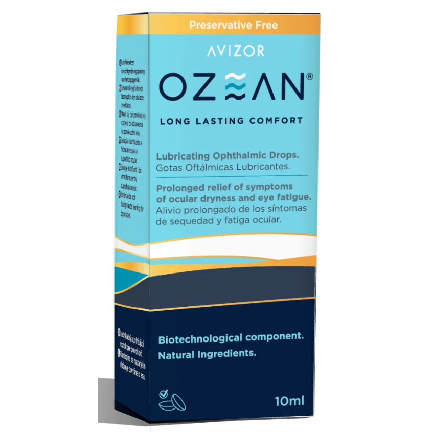 Ozan Gotas Oftálmicas Lubricantes 10ml