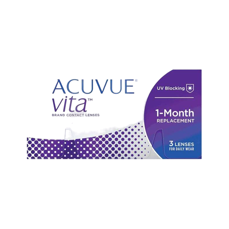 ACUVUE VITA CON HYDRAMAX MENSUAL PACK DE 3